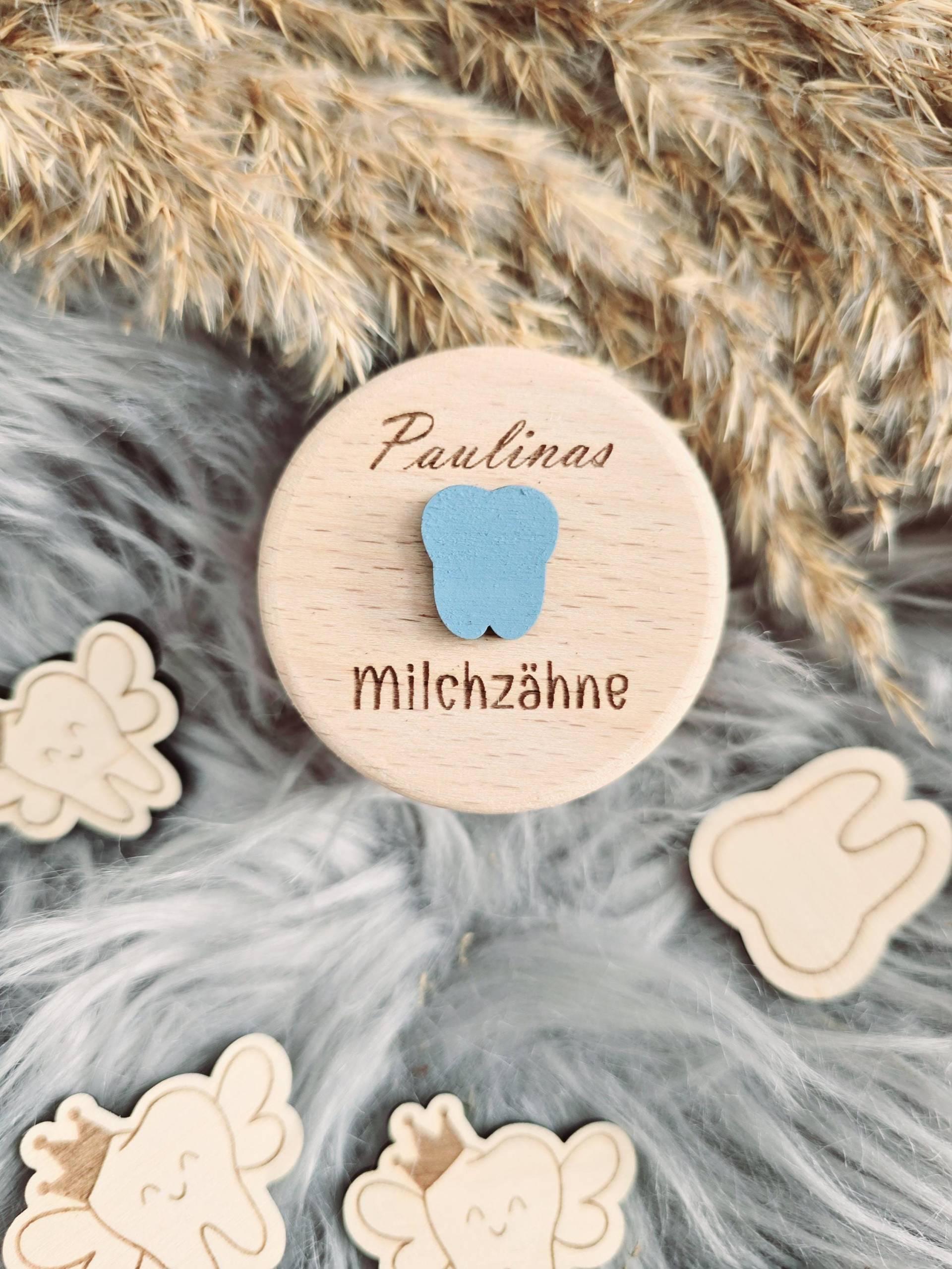 Zahndose, Aufbewahrungsbox Milchzähne, Erinnerungen, Zahnfee, Milchzahn von Etsy - HolzPapierHygge