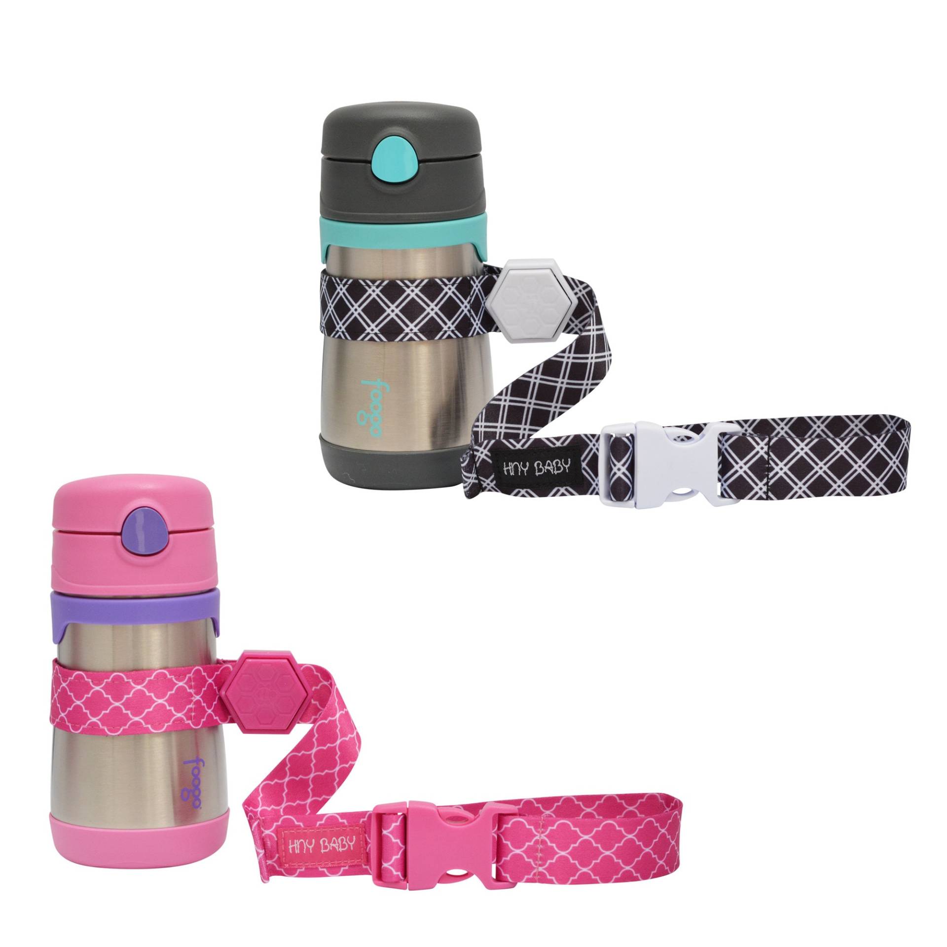 Hnybaby Schnabelgurt Für Babyflasche | Toy Strap 2Er Pack Snack Cup Leine Mit Gummigriff Kinderwagen & Hochstuhl Tethers Schwarz Pink Hnybaby Schnabelgurt Für Babyflasche | Toy Strap 2Er Pack Snack Cup Leine Mit Gummigriff Kinderwagen & Hochstuhl Tethers Schwarz Pink von Etsy - HunnyBabyCo