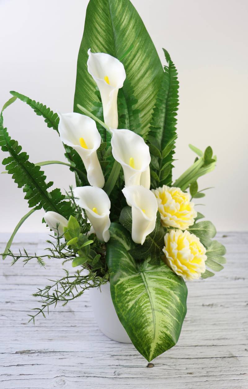 Handgemachte Blumenseife "Calla Lilienblume"/Blumenarrangement." von Etsy - ICSoap