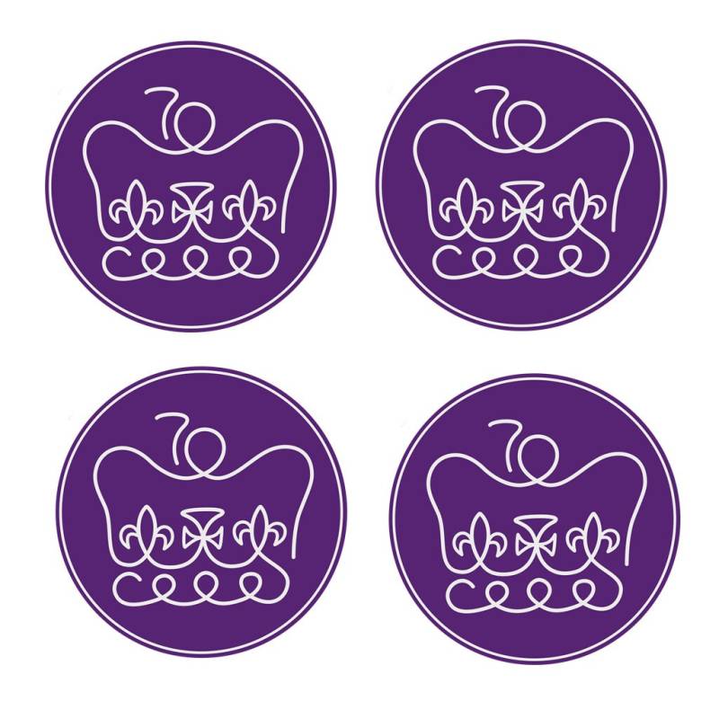 4 X Queen Es Platinum Jubiläumsfeier Logo Temporary Tattoo United Kingdom von Etsy - INKINGHOUSE