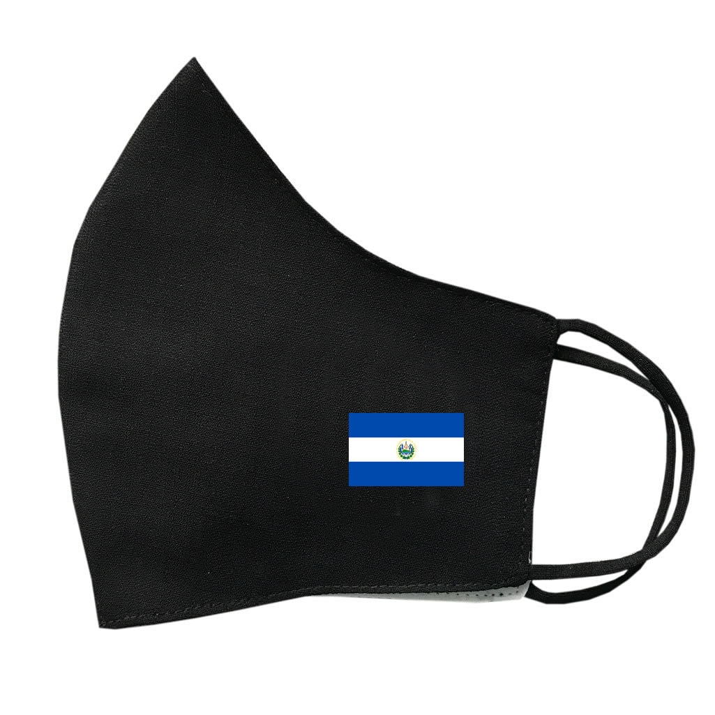 El Salvador Gesichtsmaske Schutzhülle Waschbar Wiederverwendbar Flagge von Etsy - INKINGHOUSE