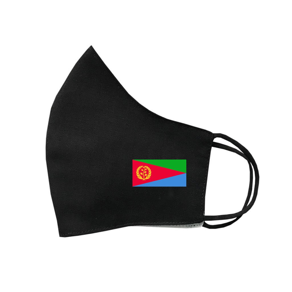 Eritrea Flagge Baumwolle Gesichtsmaske Schutzhülle Waschbar Wiederverwendbar Afrika von Etsy - INKINGHOUSE