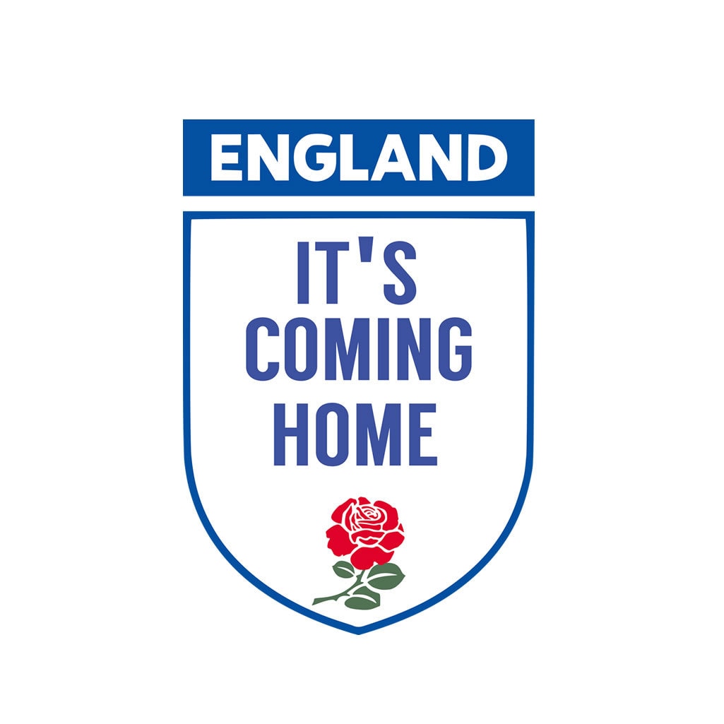 Es Kommt Nach Hause Temporäre Tattoo Wasserdichte Lasts 1 Woche Englisch England Team Support von Etsy - INKINGHOUSE