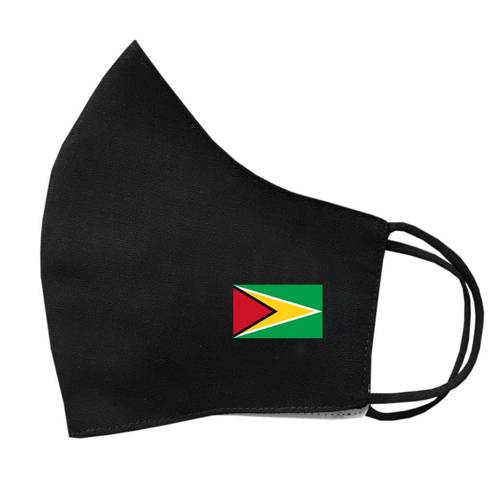 Guyana Flagge Gesichtsmaske Schutzhülle Waschbar Wiederverwendbare Maske von Etsy - INKINGHOUSE