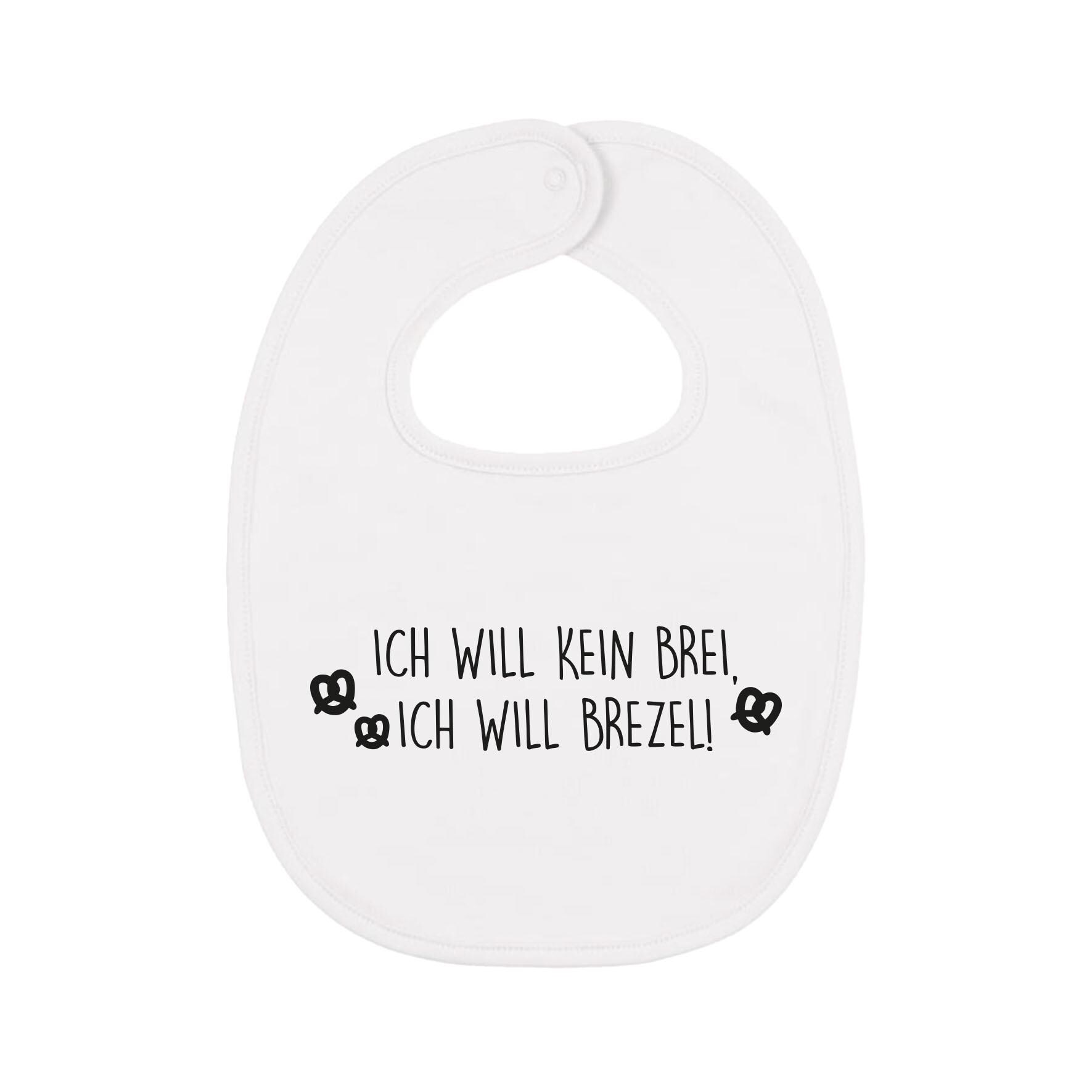 Lätzchen Personalisiert, Mit Namen, Baby Bib, Babygeschenke Geburt, Latz Für Babys, , , Ich Will Kein Brei, Ich Brezel" von Etsy - IndelibleDesignShop