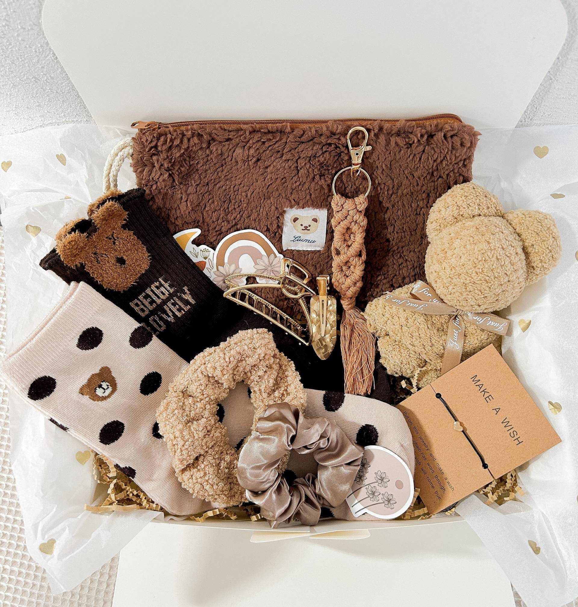 Geschenkbox Für Mädchen, Teenager Und Frauen Mit Teddy - Geschenk Schwester, Freundin, Tochter Geburtstag, Ostern Geschenkset Kind von Etsy - InnaPresent