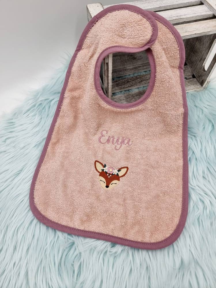 Riesen-Klettlatz Größe 30/45 Klett Lätzchen Baby Personalisiert Mit Namen Bestickt/Viele Farben von Etsy - InsaneandUnique