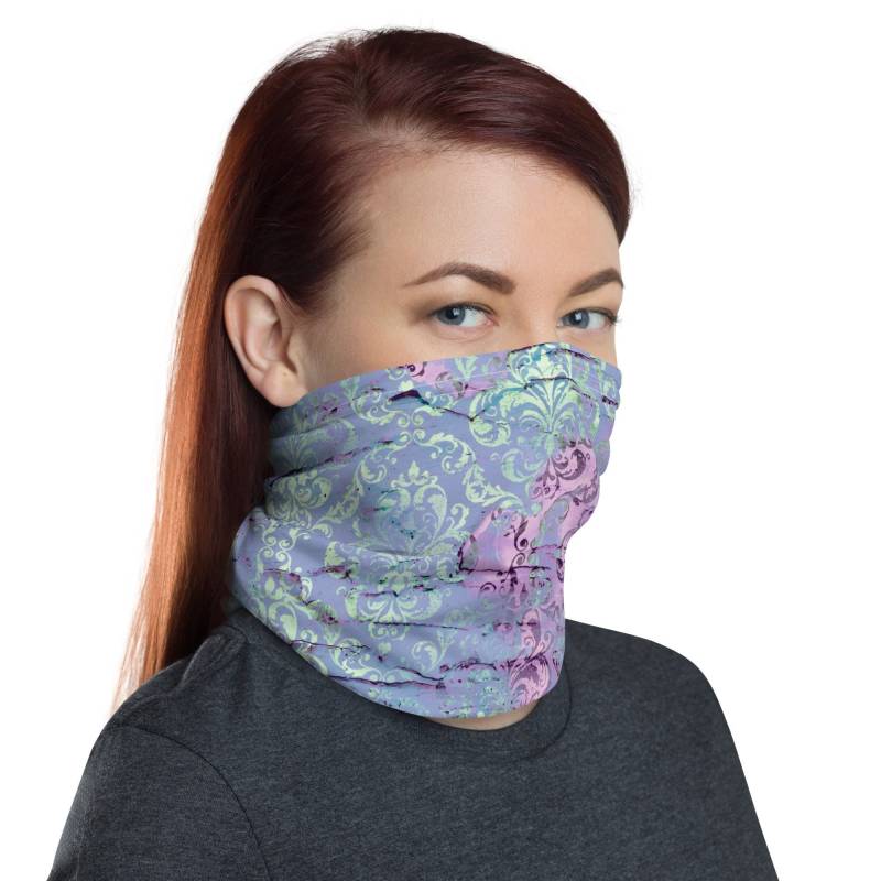 Krawatten-Färbung Damast Waschbar Gesichtsmaske Hals Gaiter von Etsy - InspiredRebellion