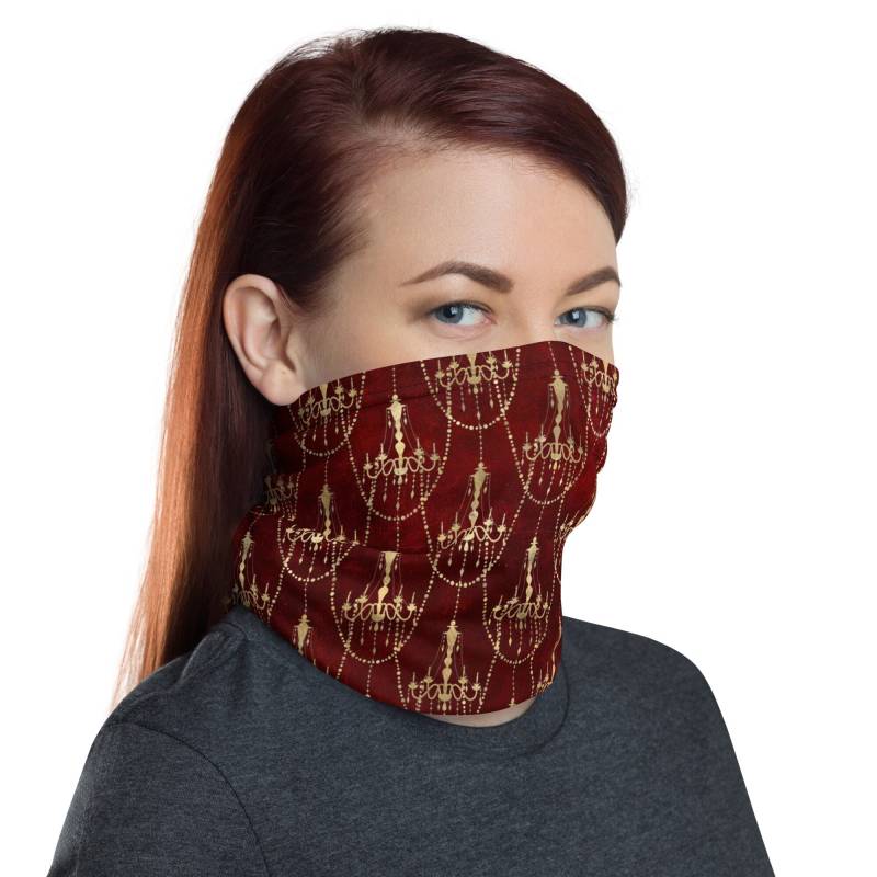 Vampy Debutante Waschbare Gesichtsmaske Hals Gaiter von Etsy - InspiredRebellion