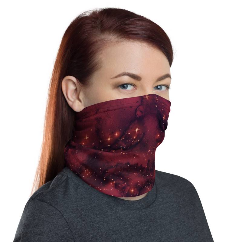 Vampy Sonnensystem Tie-Dye Neck Gaiter von Etsy - InspiredRebellion