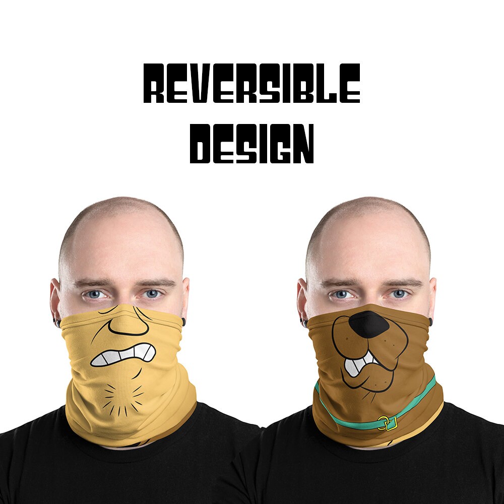 Hunde Neck Gaiter - Zottelhund Gesichtsmaske Lustige Hundegeschenke Hund Bedruckter Halswärmer Atmungsaktive Wiederverwendbare Gesichtsabdeckung von Etsy - JBFaceMask