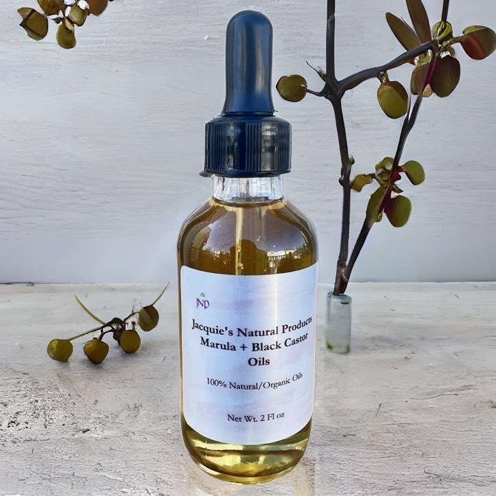 Marula + Schwarzes Rizinusöl 2 Oz von Etsy - JacquieNaturalProd