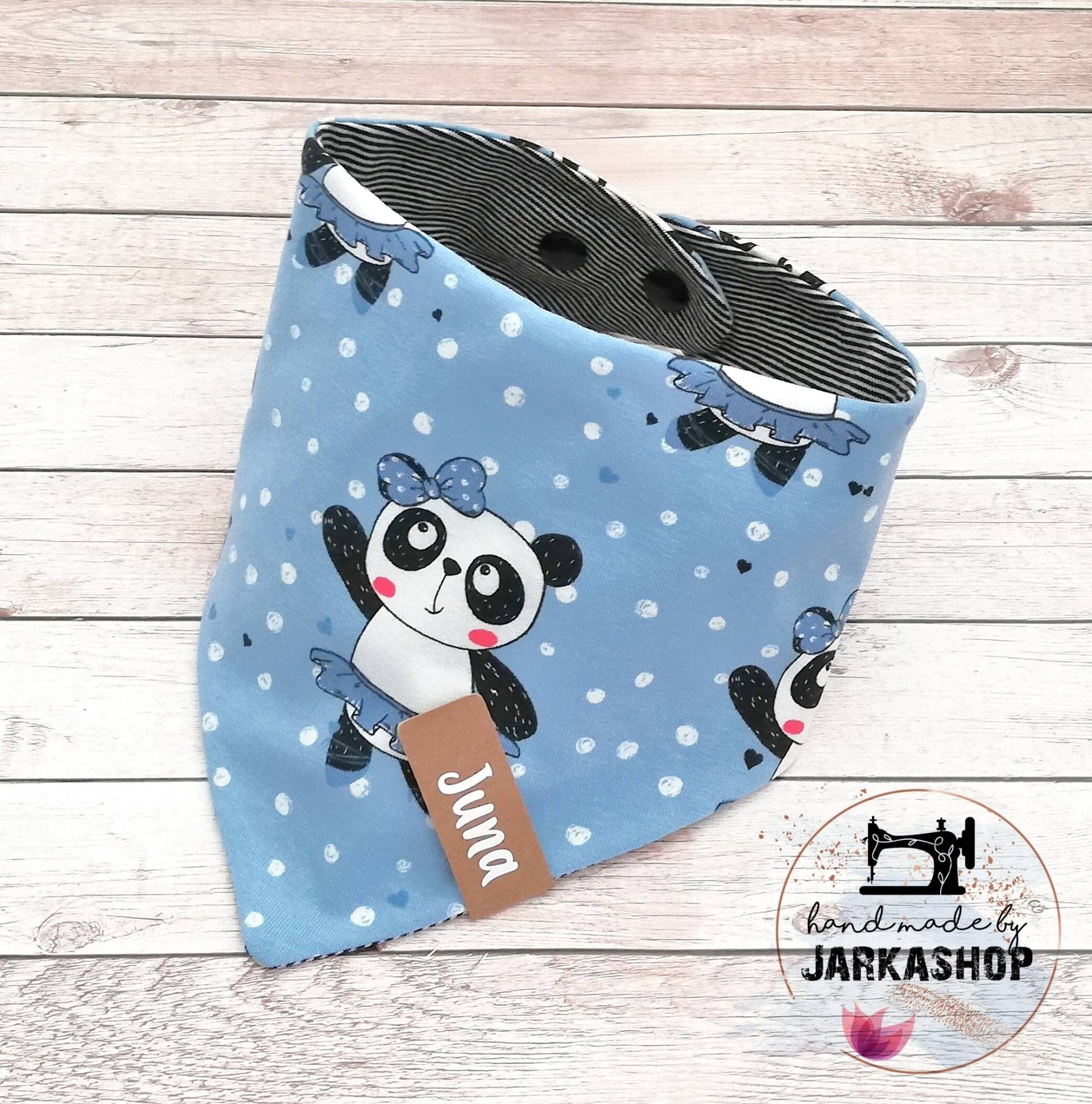Baby Wende-Halstuch "Panda Bär Hellblau" Personalisiert, Halstuch, Babyhalstuch, Kinderhalstuch, Dreiecktuch, Halstuch Mit Namen Baby Wende-Halstuch "Panda Bär Hellblau" Personalisiert, Halstuch, Babyhalstuch, Kinderhalstuch, Dreiecktuch, Halstuch Mit Namen von Etsy - Jarkashop