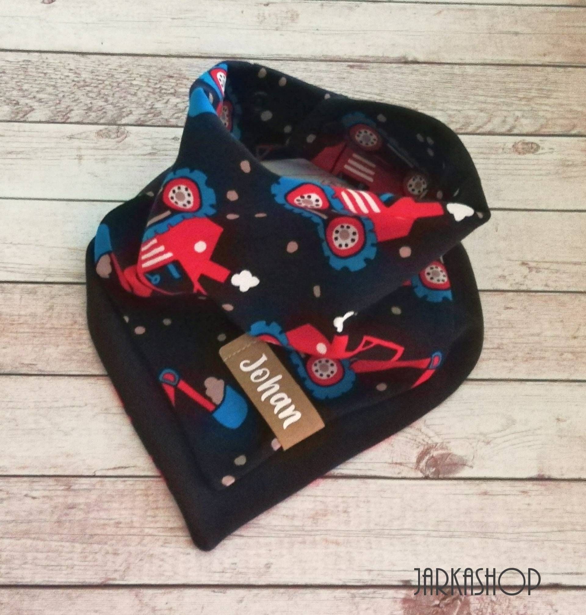 Baby Wende-Halstuch in Lagenlook , "Bagger Blau-Türkis-Rot", Jersey, Sweatstoff, Halstuch Mit Namen, Personalisiert, Halstuch, Babyhalstuch Baby Wende-Halstuch in Lagenlook , "Bagger Blau-Türkis-Rot", Jersey, Sweatstoff, Halstuch Mit Namen, Personalisiert, Halstuch, Babyhalstuch von Etsy - Jarkashop