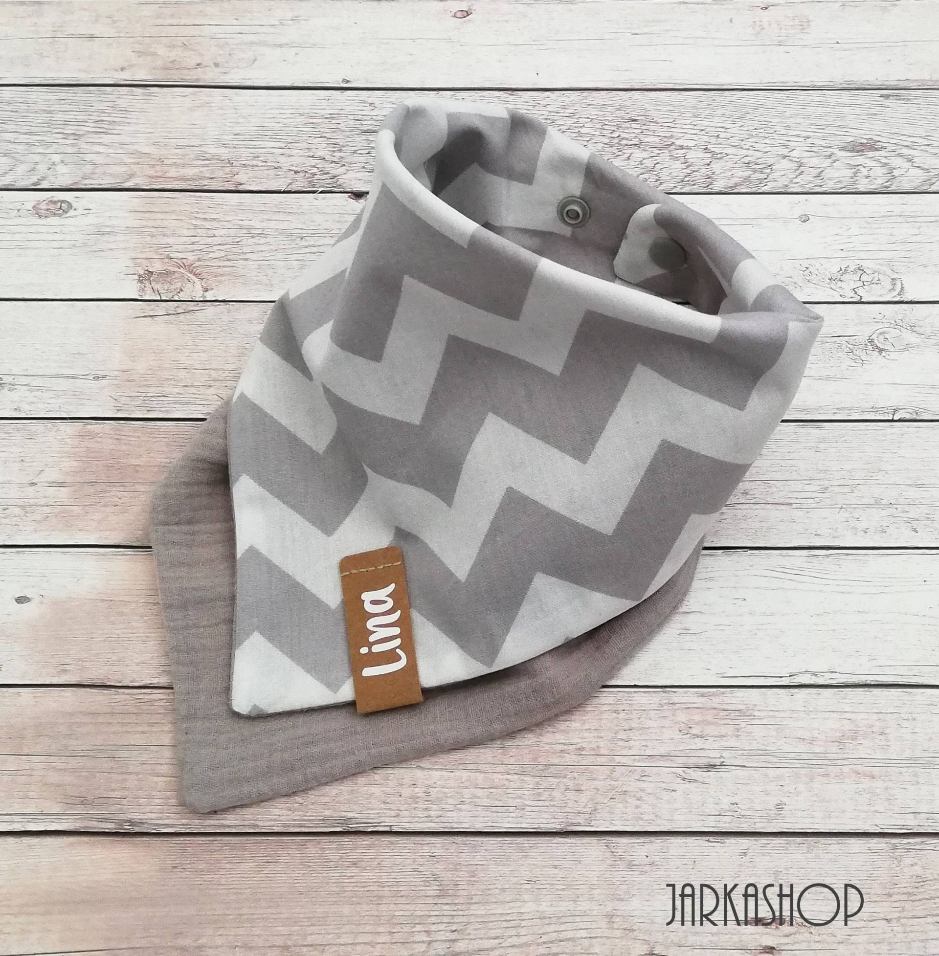 Baby Wende-Halstuch in Lagenlook Baumwolle Und Musselin, "Chevron Beige-Weiß", Halstuch Mit Namen, Personalisiert, Halstuch, Babyhalstuch Baby Wende-Halstuch in Lagenlook Baumwolle Und Musselin, "Chevron Beige-Weiß", Halstuch Mit Namen, Personalisiert, Halstuch, Babyhalstuch von Etsy - Jarkashop
