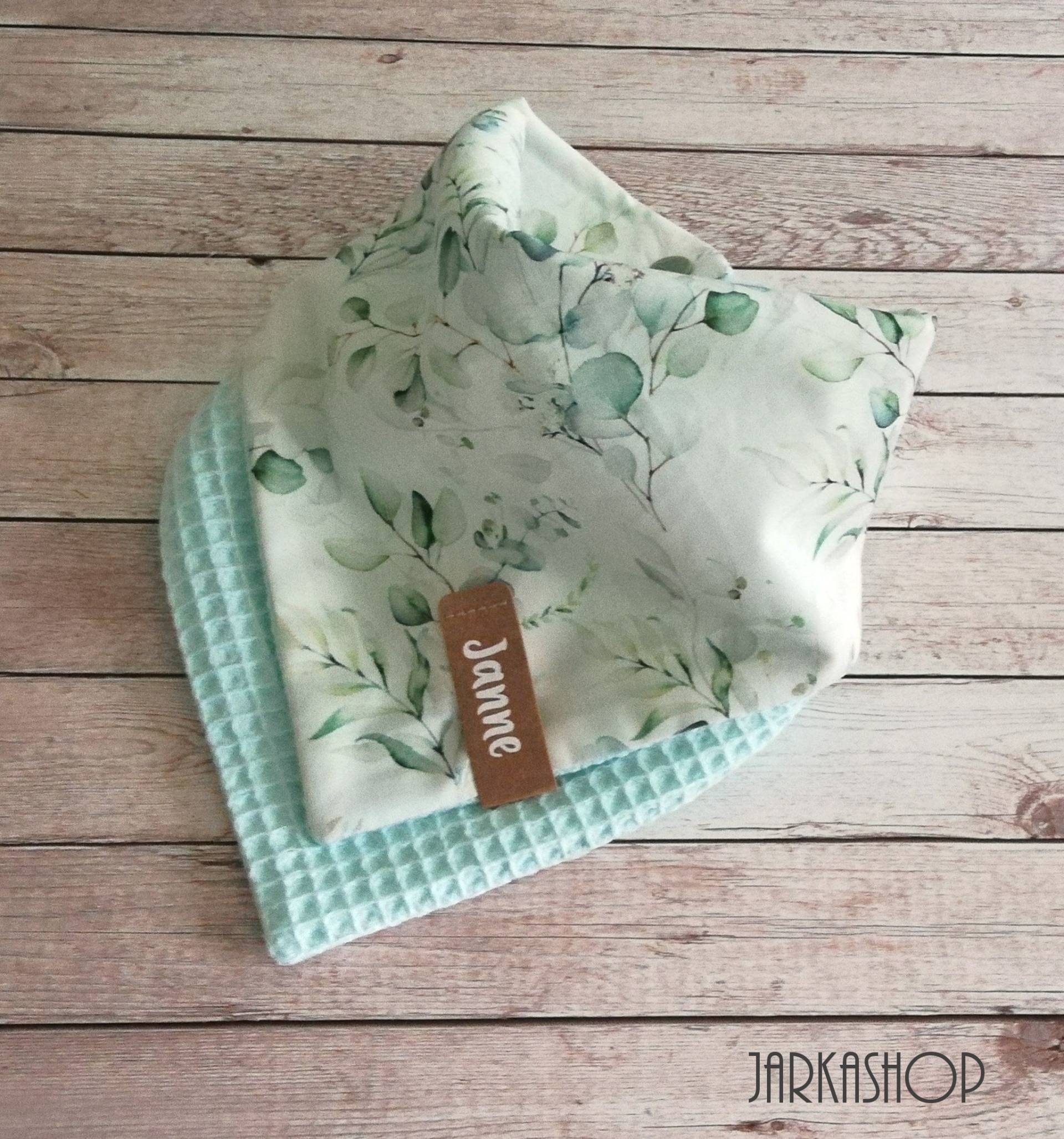 Baby Wende-Halstuch in Lagenlook Baumwolle Und Waffelpique, "Eukalyptus-Mintgrün", Halstuch Mit Namen, Personalisiert, Halstuch, Babyhalstuch Baby Wende-Halstuch in Lagenlook Baumwolle Und Waffelpique, "Eukalyptus-Mintgrün", Halstuch Mit Namen, Personalisiert, Halstuch, Babyhalstuch von Etsy - Jarkashop