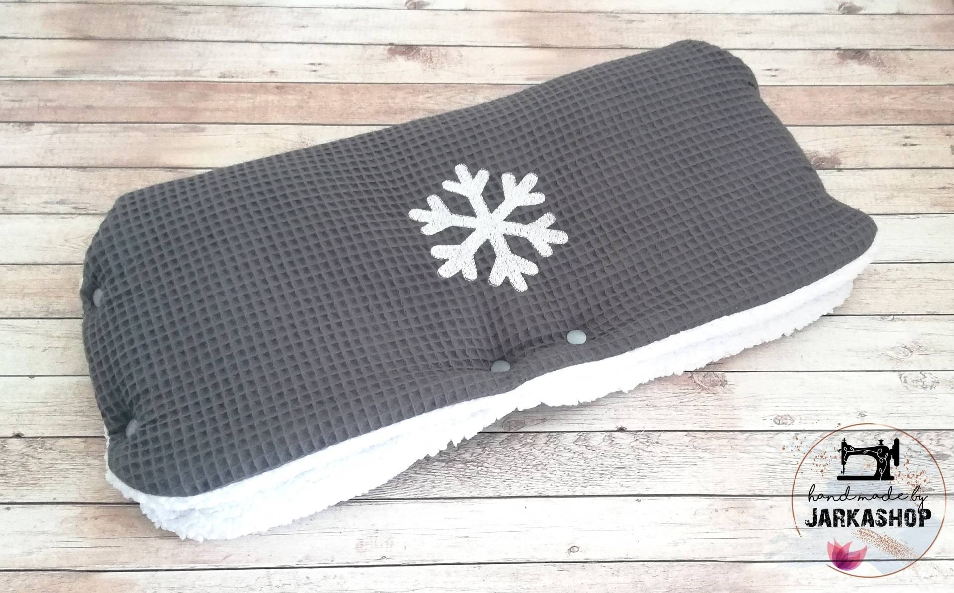Kinderwagenmuff Mit Vlies Und Teddyplüsch, Handwärmer "Waffelpique Grau" Nach Wünsch Apli, Personalisierung, Winter Kinderwagenmuff Mit Vlies Und Teddyplüsch, Handwärmer "Waffelpique Grau" Nach Wünsch Apli, Personalisierung, Winter von Etsy - Jarkashop