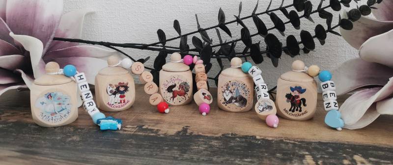 Milchzähne Dose Milchzahndose Zähnchen Holz Personalisiert Name Baby Kita Schulkind Einschulung von Etsy - JasteDesign