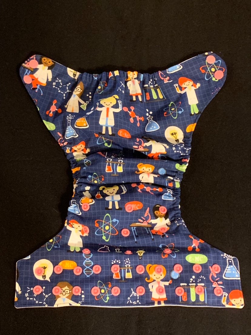 Frau Wissenschaftler Einheitsgröße Für Die Meisten Windelhüllen/Windelhüllen/Girl Power Frau Wissenschaftler Einheitsgröße Für Die Meisten Windelhüllen/Windelhüllen/Girl Power von Etsy - JaydieBugandB