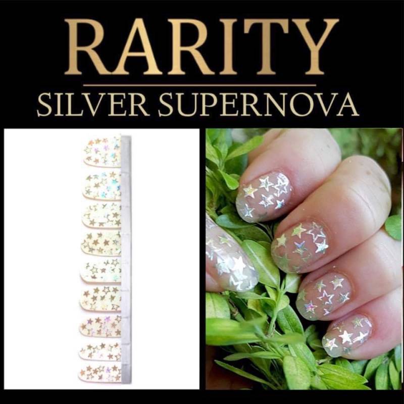 Silber Supernova Rarität Nagellackstreifen-Set Kostenloser Versand von Etsy - JennysVIPShop