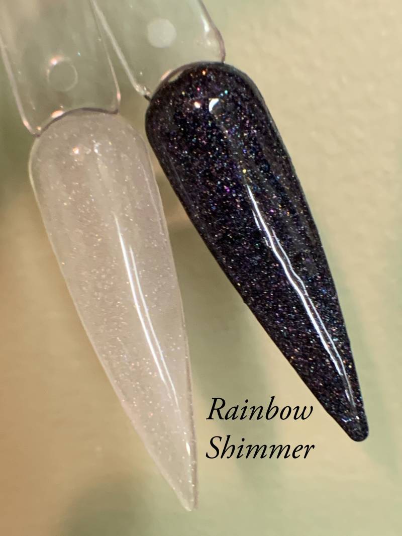 Regenbogen-Schimmer-Topper-Dip-Pulver von Etsy - JewelsDips