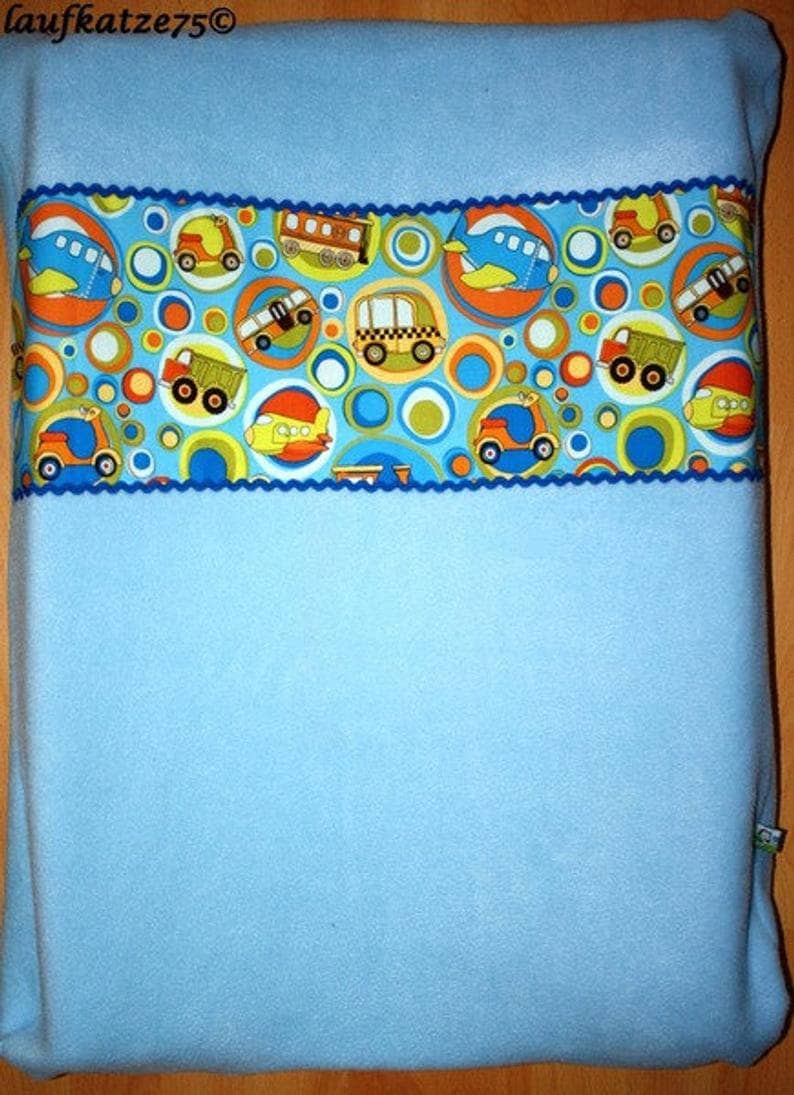 Bezug Für Wickeltisch Fahrzeuge Auto Blau Bunt 75 X 55 cm von Etsy - JoNiLuc