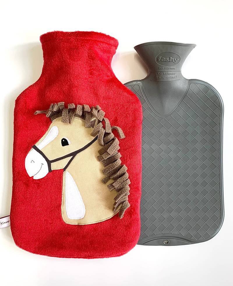 Bezug Wärmflasche Pony, Pferd von Etsy - JosefinesKinder