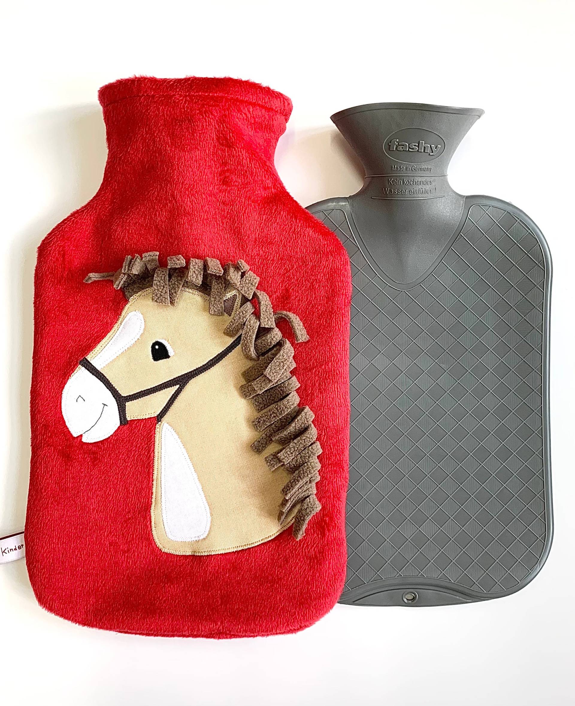 Wärmflasche Mit Bezug Pony, Pferd von Etsy - JosefinesKinder