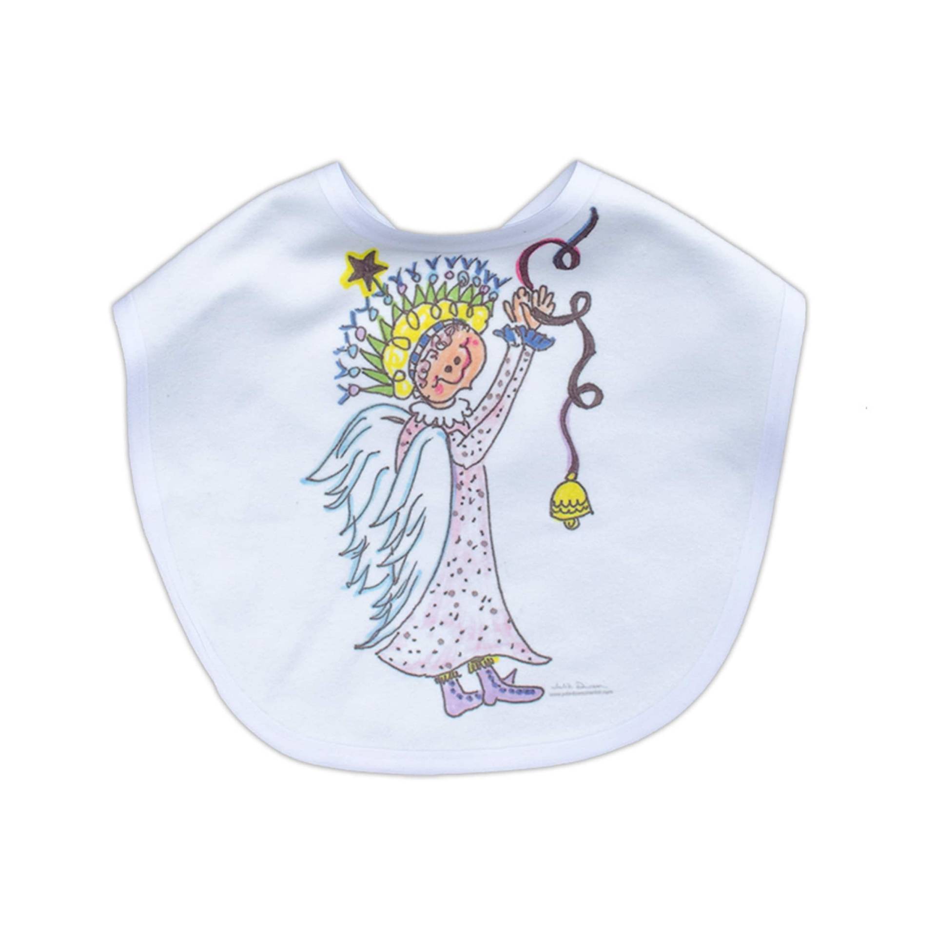 Sillybilly Engel Fleece Lätzchen Sillybilly Engel Fleece Lätzchen von Etsy - JulieDawsonArtist