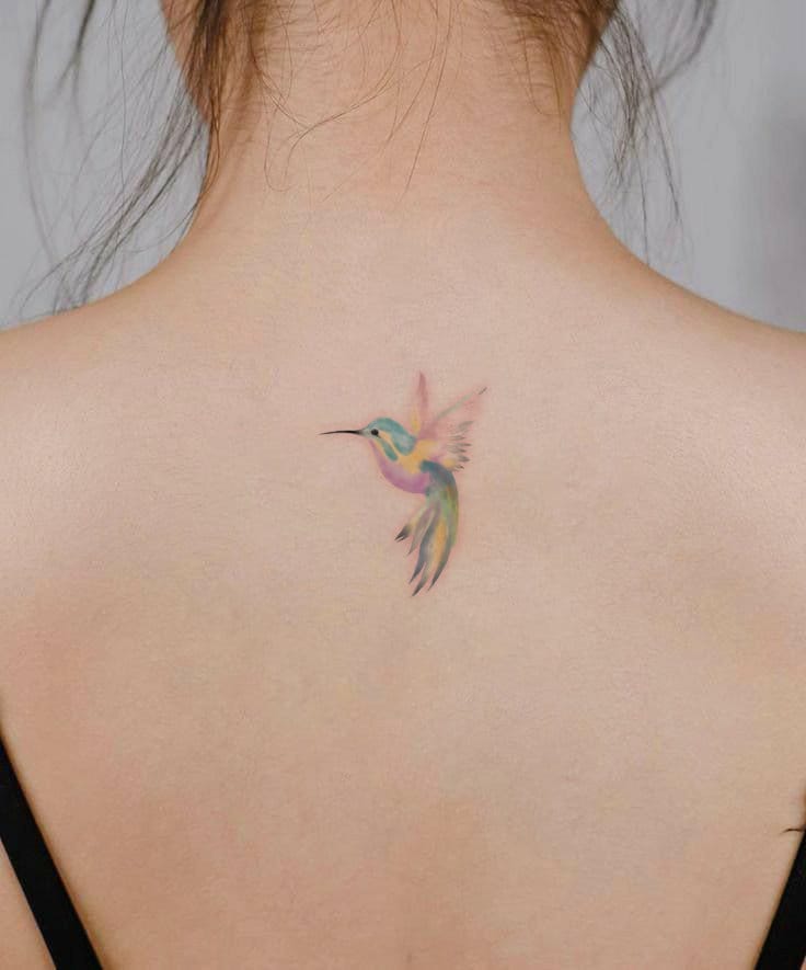 Kolibri Tattoo-Bedeutungsvolles Tattoo-Minimalist Tattoo-Temporäres Tattoo Set-Tattoo-Liebhaber Geschenkidee Paar Junge Freundin Geschenk von Etsy - JulienPShop