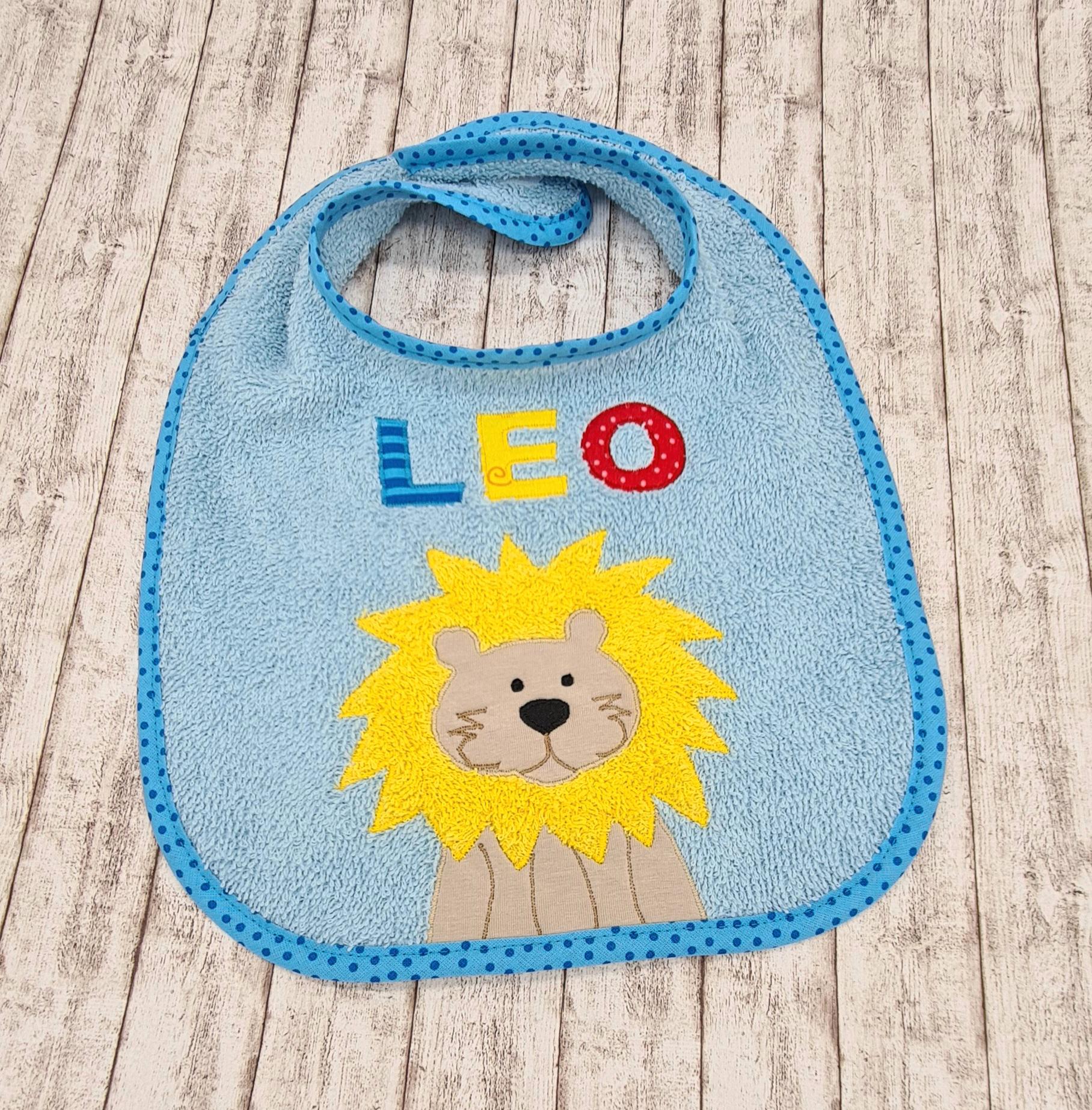 Lätzchen Leo Löwe von Etsy - KLEiNERFiLZi