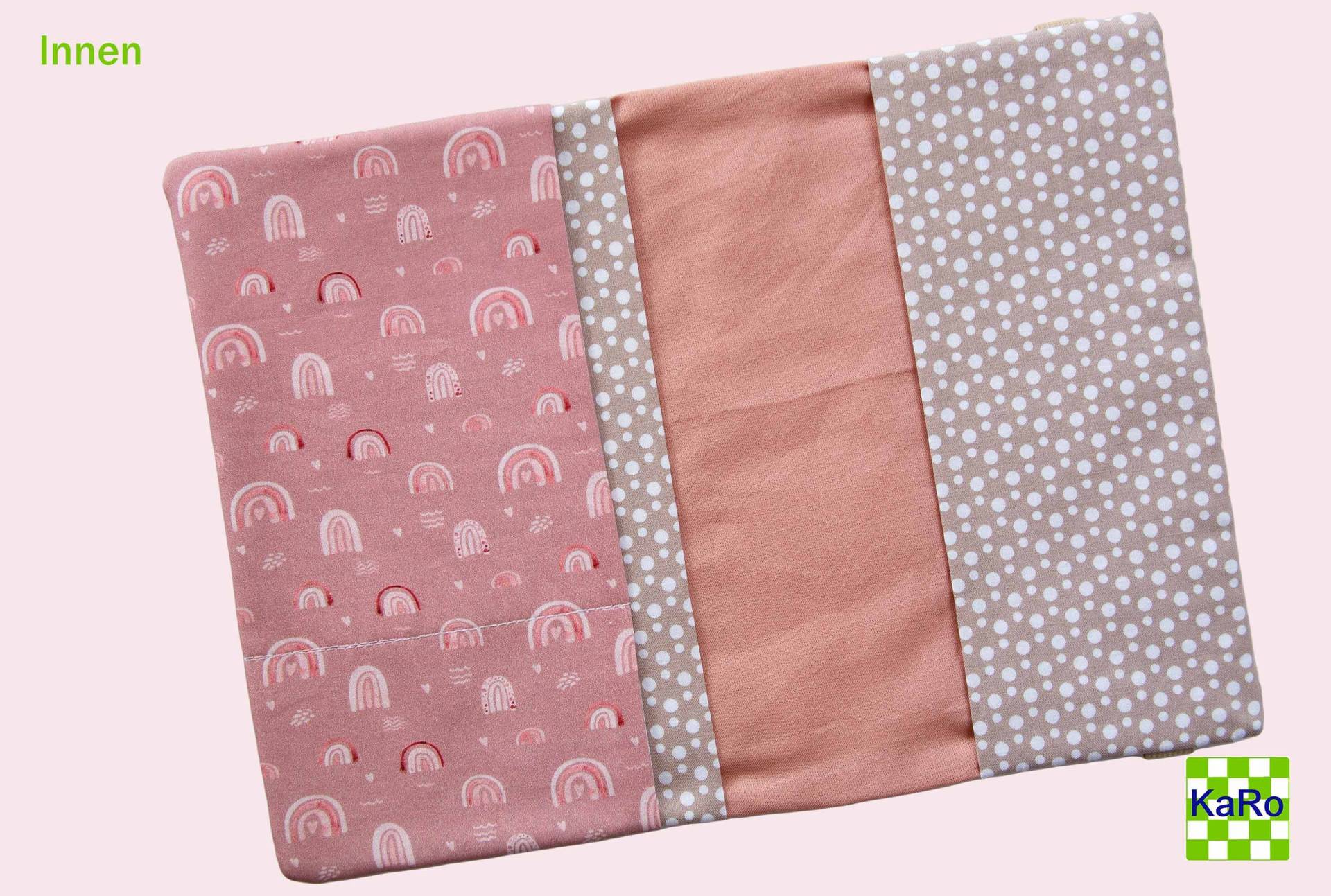 U-Heft Hülle Mit Impfpassfach, Regenbogen Rosa, Schutzhülle U-Heft, Für Stoff, Versandfertig U-Heft Hülle Mit Impfpassfach, Regenbogen Rosa, Schutzhülle U-Heft, Für Stoff, Versandfertig von Etsy - KaRoVonKathrin