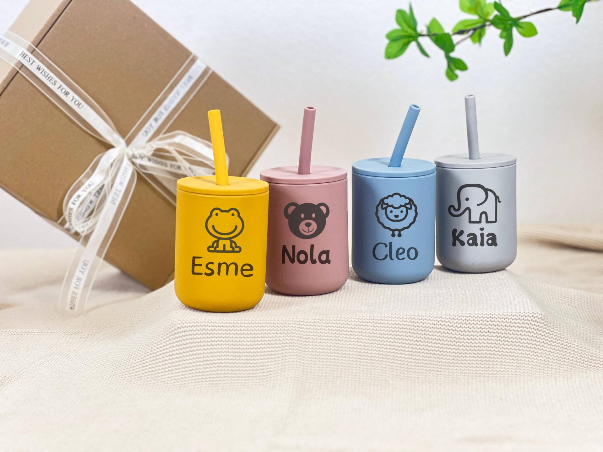 Kleinkind Schnabeltasse Mit Gravur, Auslaufsicherer Silikonbecher Babyparty Geschenk, Kinder Trainingsbecher Kleinkind Schnabeltasse Mit Gravur, Auslaufsicherer Silikonbecher Babyparty Geschenk, Kinder Trainingsbecher von Etsy - KarinasVonKarin