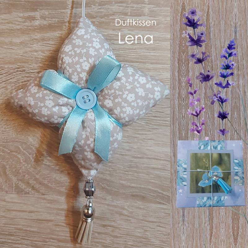 Lavendelkissen | Geschenkbox + Duftkissen Mit Lavendel - Lena Liebevoll Handgemachtes Aromakissen Kleines Geschenk von Etsy - KarlbergKreativ