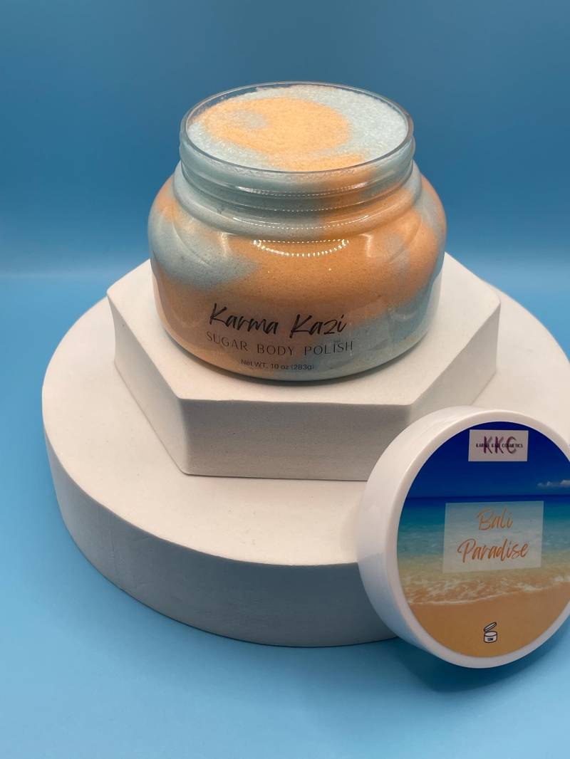 Bali Paradise Zucker Körperpeeling von Etsy - KarmaKaziCosmetics