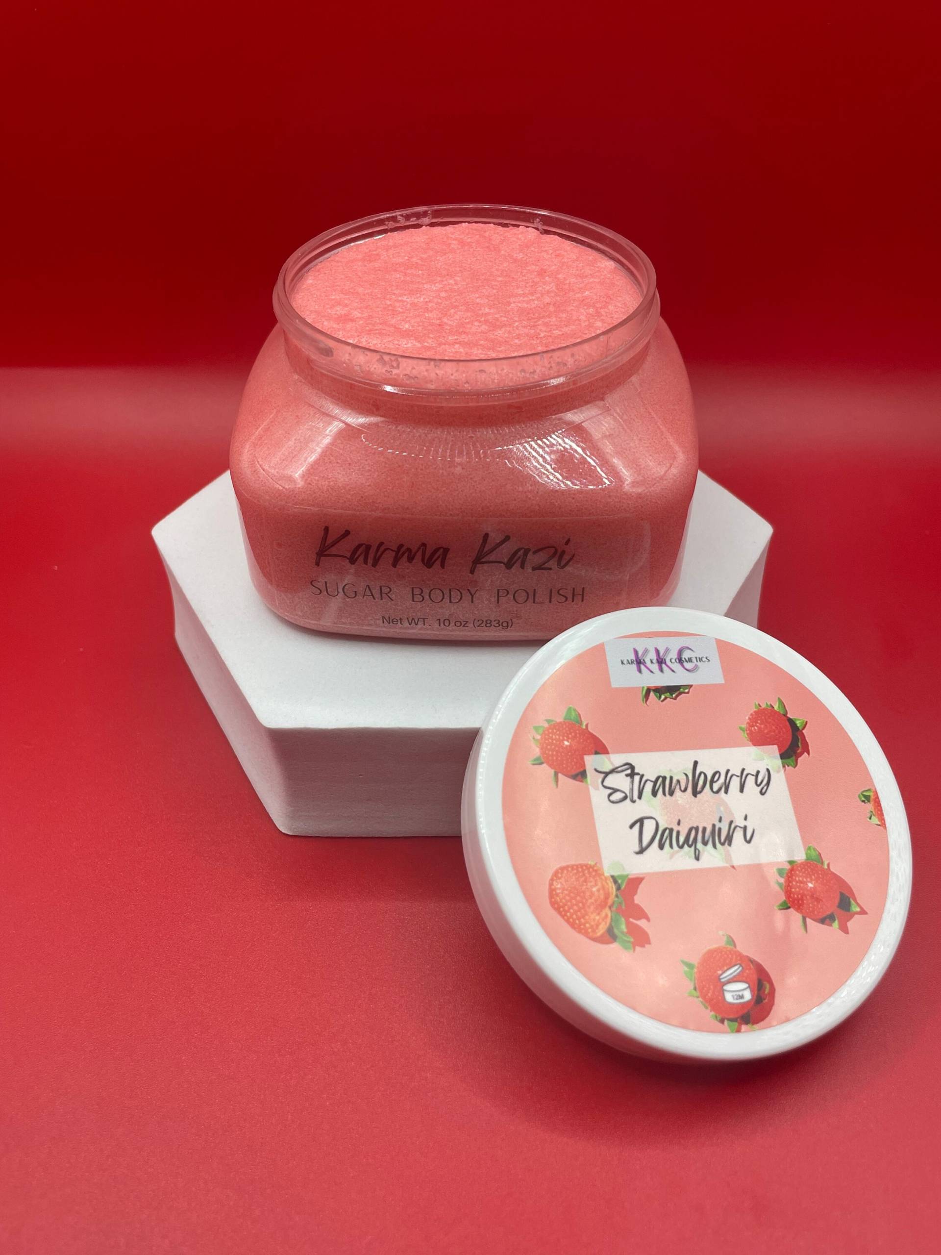 strawberry Daiquiri Sugar Body Polish von Etsy - KarmaKaziCosmetics