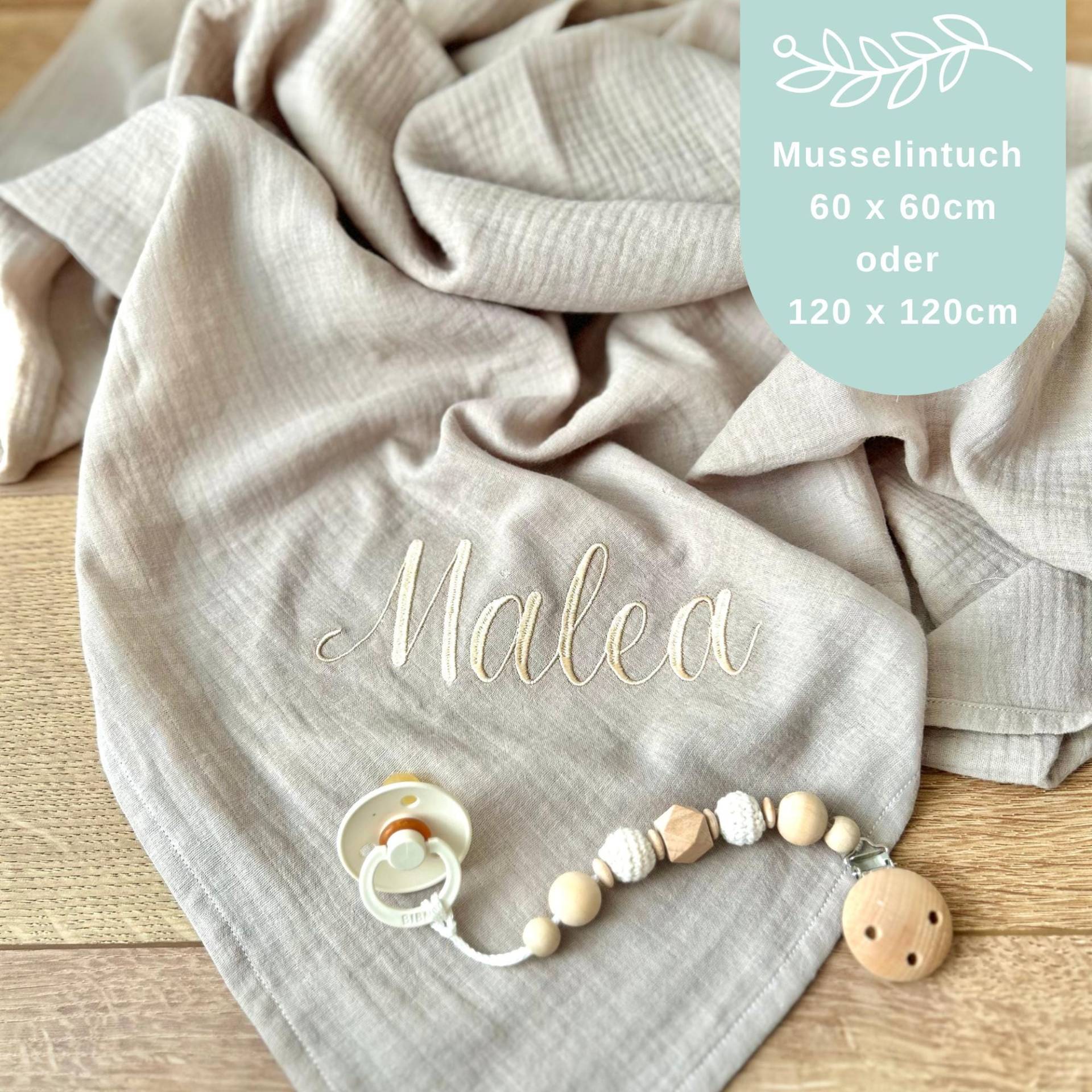 Musselintuch Baby Mit Namen - Geschenk Zur Geburt Spucktuch Personalisiert Mulltuch Sommerdecke Viele Farben von Etsy - Kejki