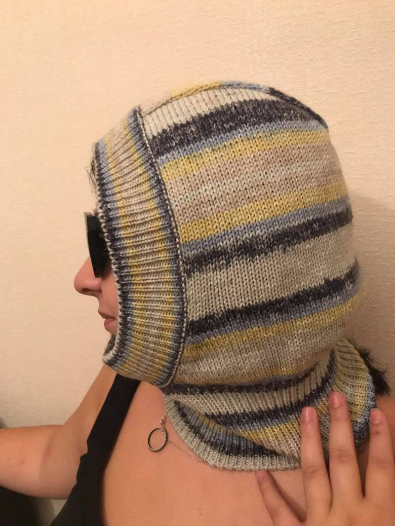 Vintage Stil Kapuze Balaclava Und Fingerlose Handschuhe von Etsy - KesaneVintageStore