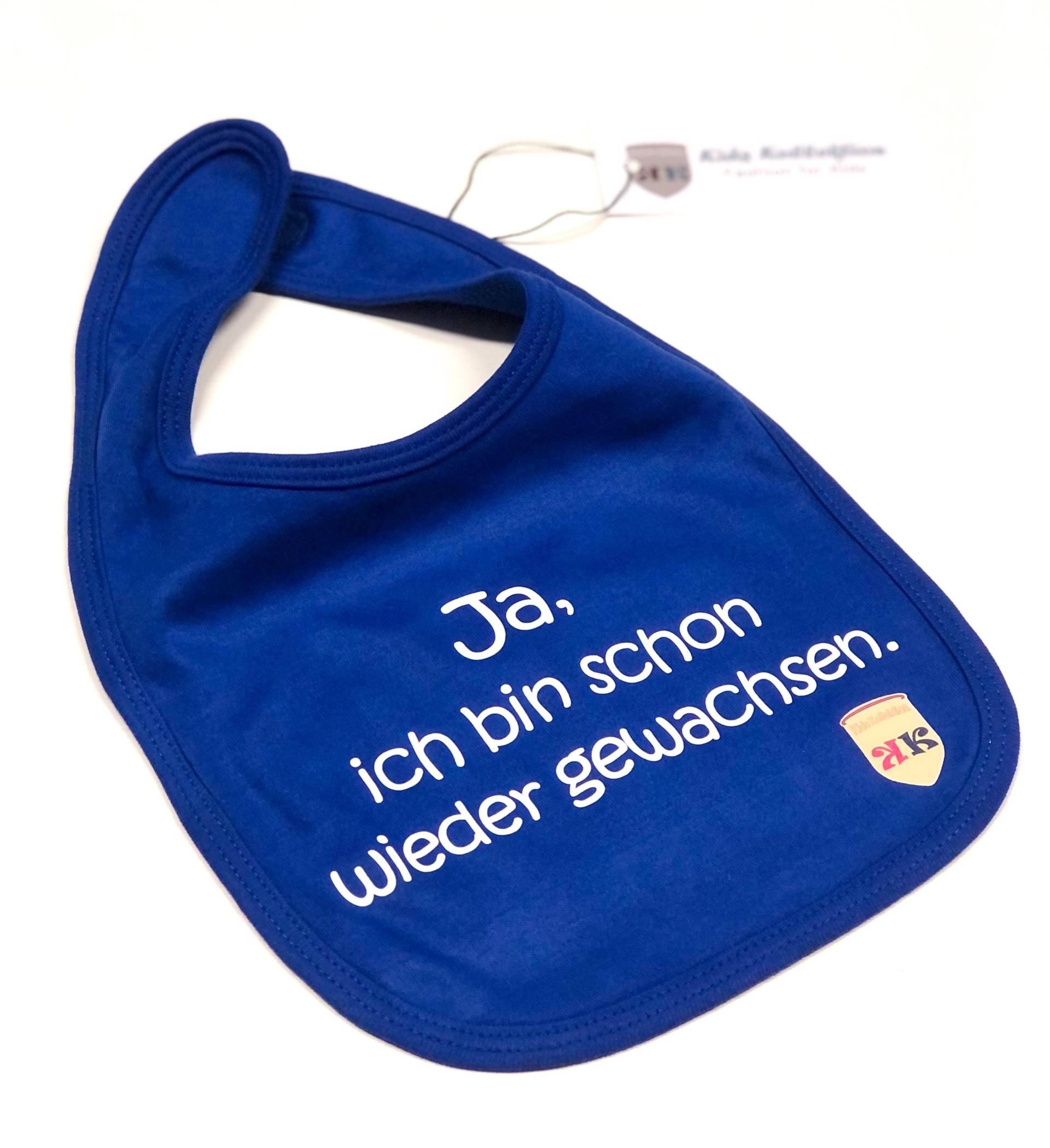 Süßes Baby Lätzchen in Blau Mit Lustigem Spruch von Etsy - KidsKollektion