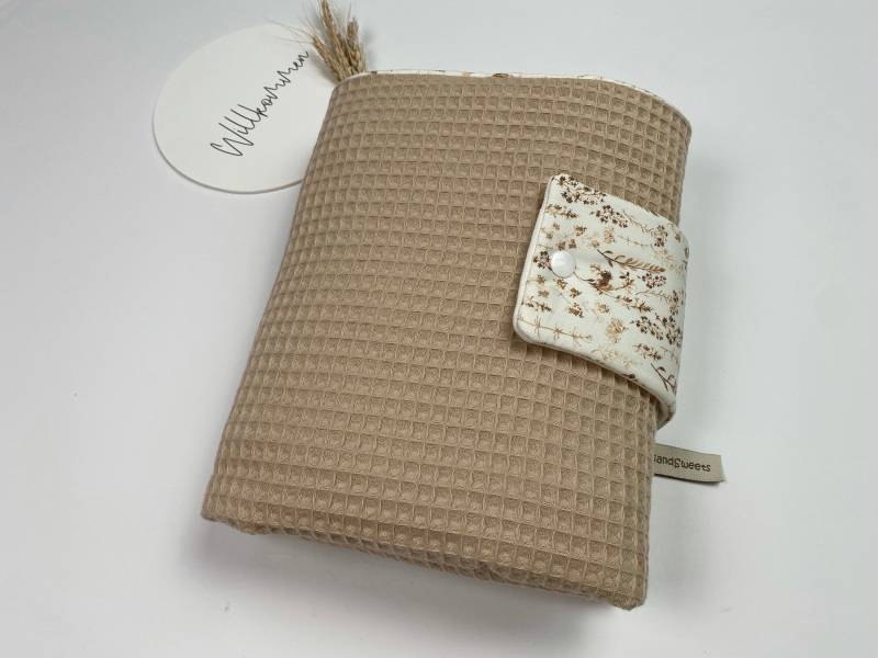 Wickelauflage Togo Waffelpique/Baumwolle Dry Grass, 100% Baumwolle, Handmade von Etsy - KidsandSweets