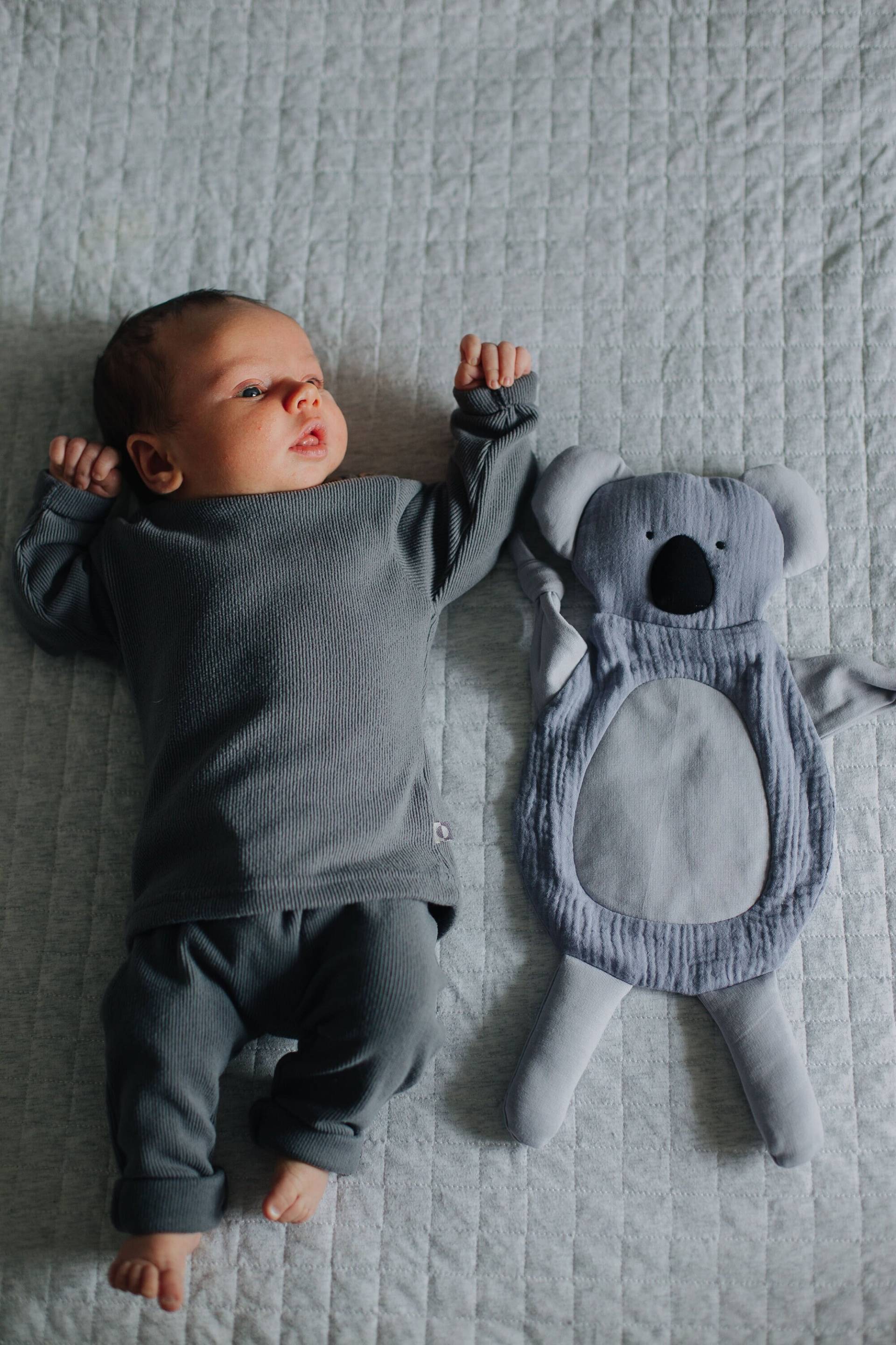 Koala Kuscheldecke Lovey Geschenk Neugeborenen Baby-Dusche von Etsy - Kikakids