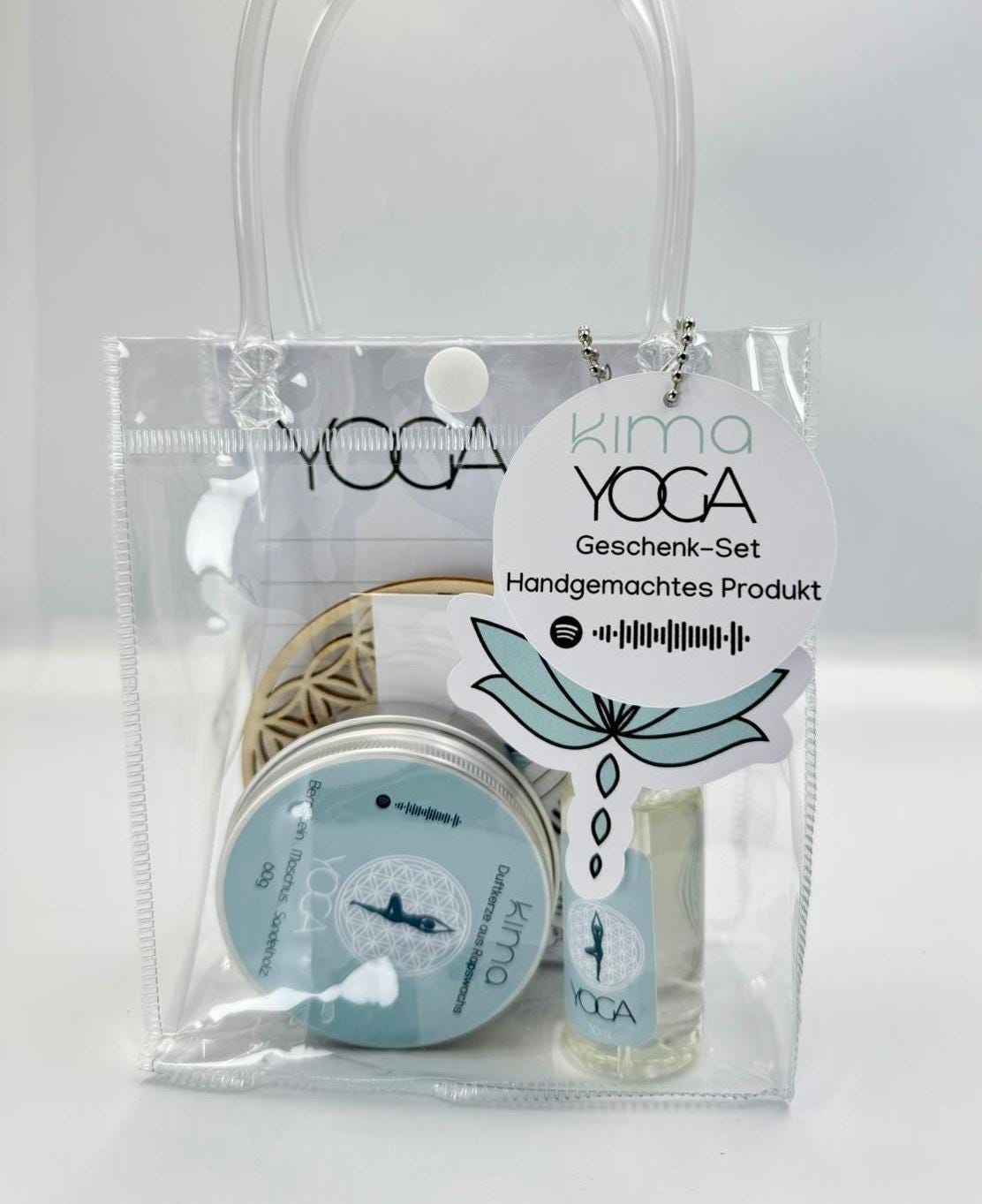 Yoga Meditation Geschenk-Set Mit Duftkerze Sticker Home Spray Untersetzern Geburtstag Mitbringsel Geschenkidee von Etsy - KimaHomeShop