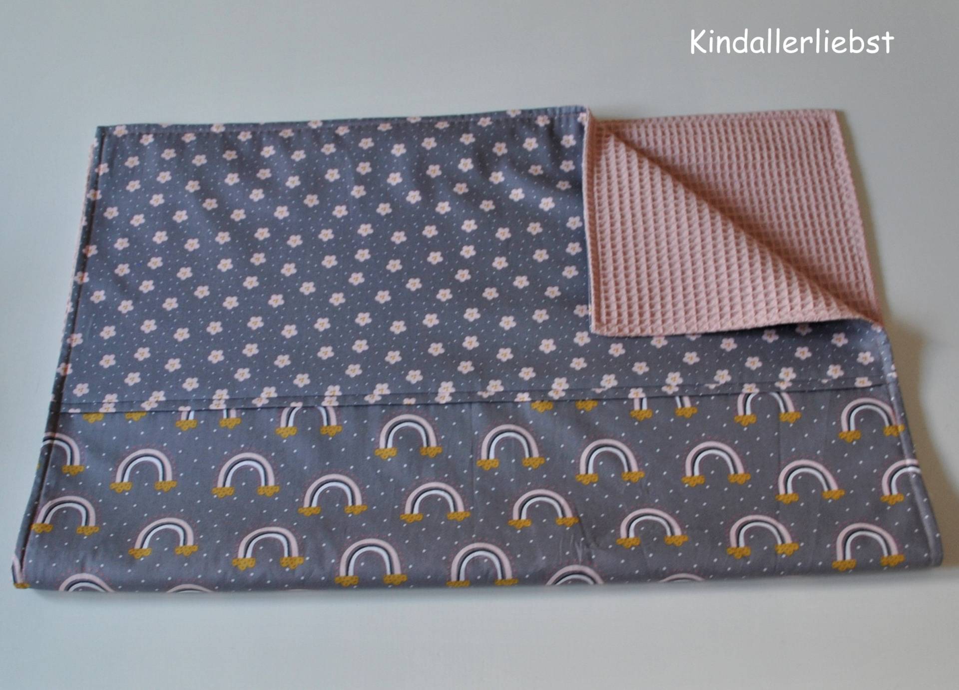 Babydecke Kuscheldecke Swaddle Waffelpique/Teddy Babydecke Kuscheldecke Swaddle Waffelpique/Teddy von Etsy - Kindallerliebst