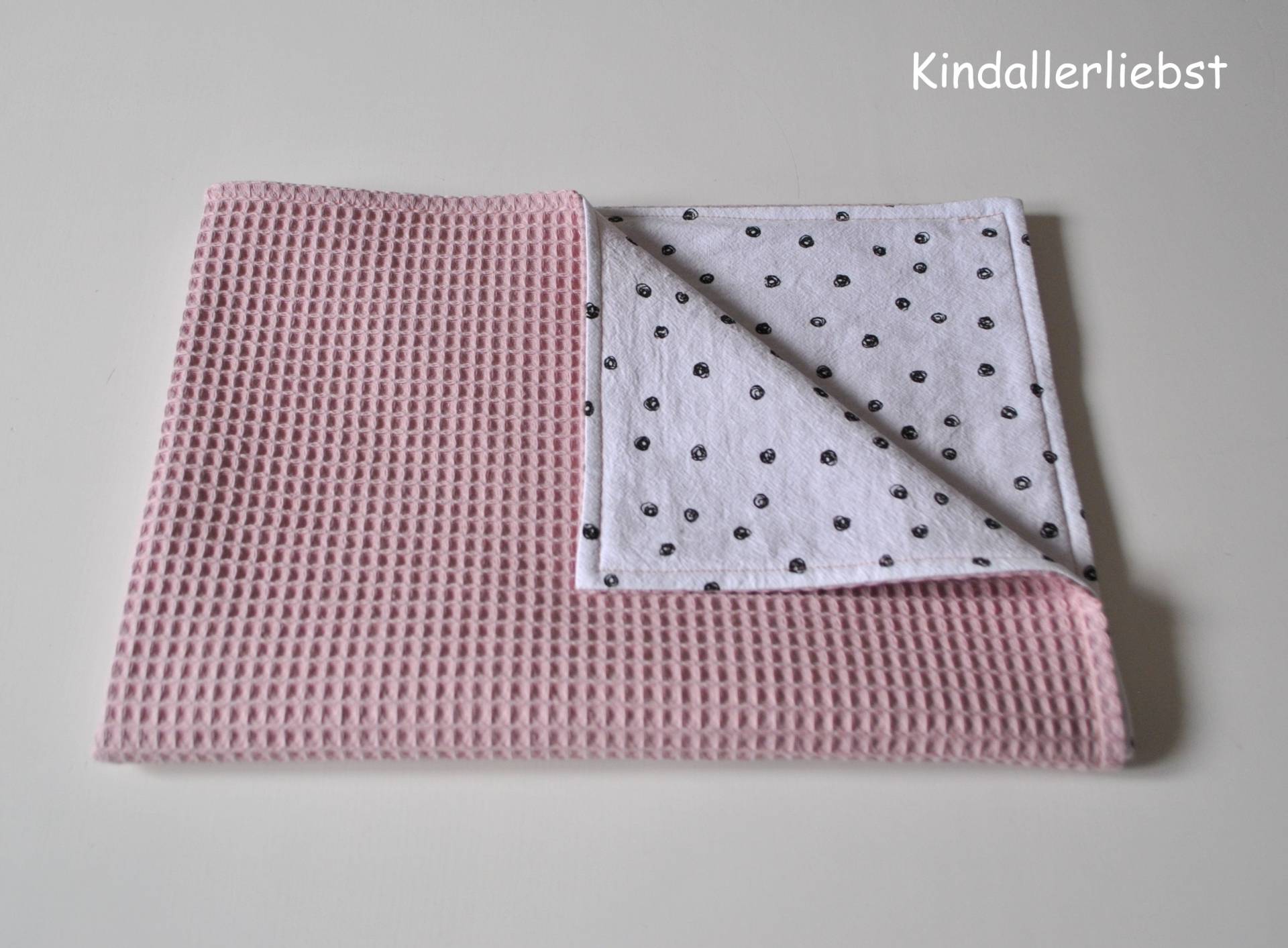Babydecke Kuscheldecke Waffelpique Baumwolle Altrosa Babydecke Kuscheldecke Waffelpique Baumwolle Altrosa von Etsy - Kindallerliebst