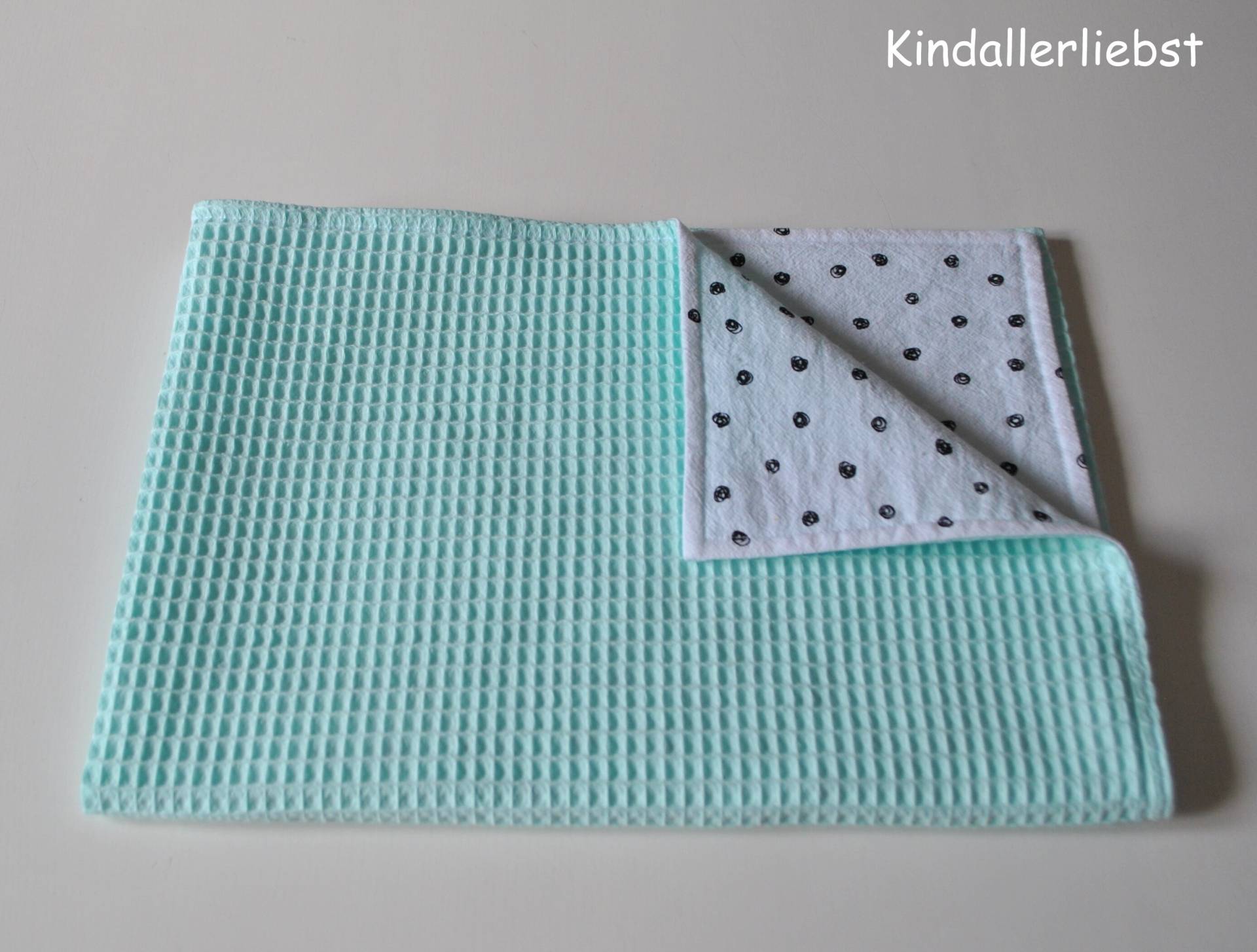 Babydecke Kuscheldecke Waffelpique Baumwolle Mint Babydecke Kuscheldecke Waffelpique Baumwolle Mint von Etsy - Kindallerliebst