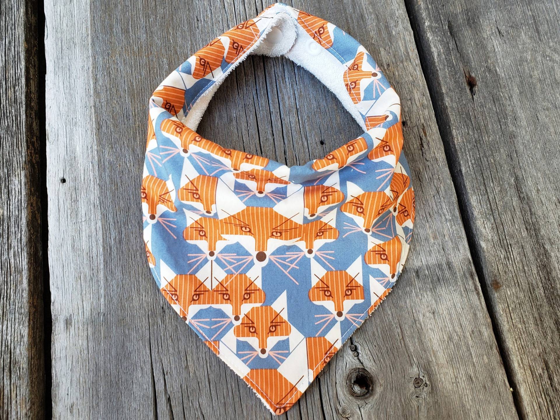 Charley Harper Fuchs Baby Lätzchen, Lächelt Bandana Mcm von Etsy - KinderSprouts