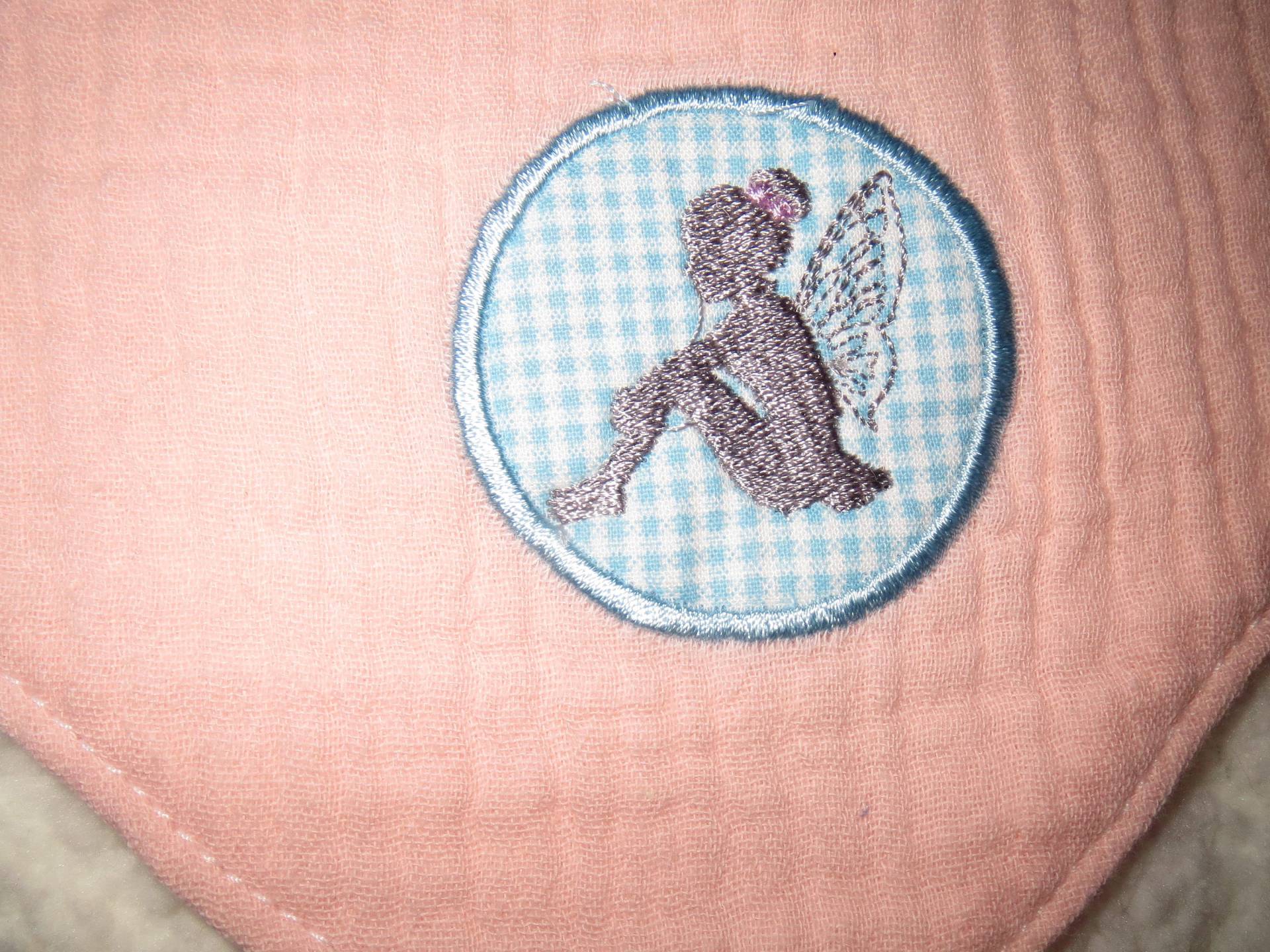 Musselin Spucktuch "Kleine Elfe" Musselin Spucktuch "Kleine Elfe" von Etsy - KinderkramDE