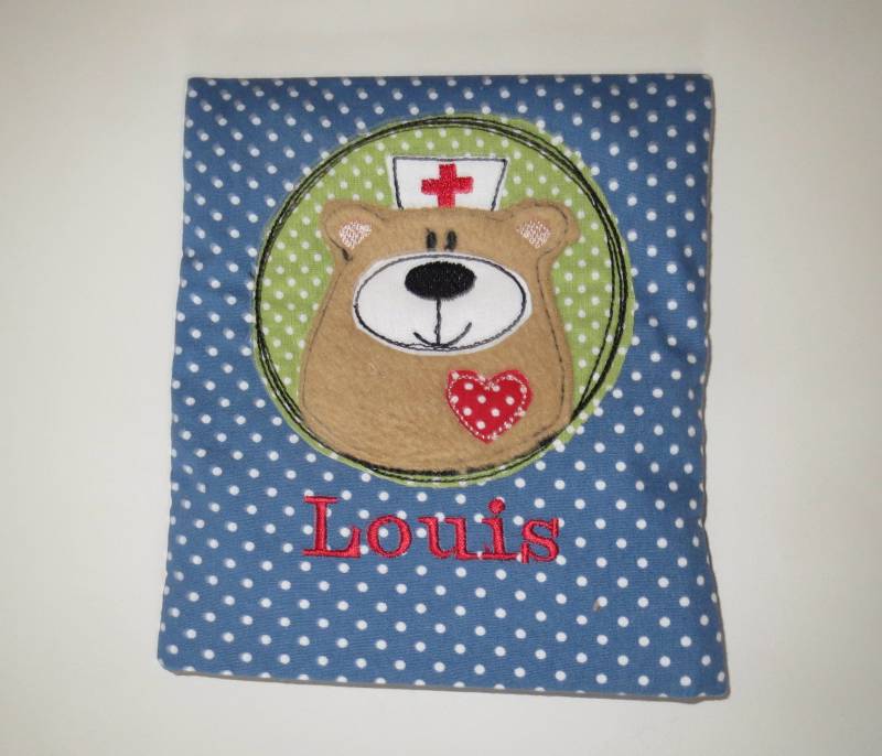 Wärmekissen " Bären-Krankenschwester" | Blau von Etsy - KinderkramDE