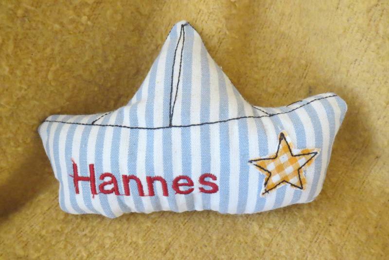 Wärmekissen "Schiff" Personalisiert von Etsy - KinderkramDE