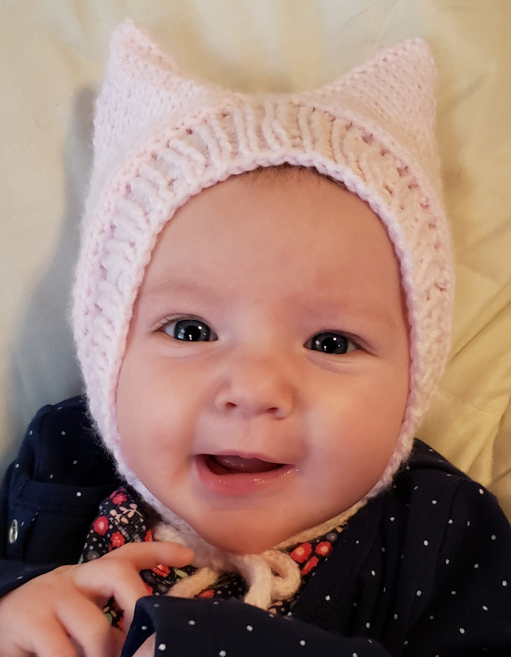 Kitty Ohren Baby Mütze Kitty Ohren Baby Mütze von Etsy - KingstonAlpacaKnits